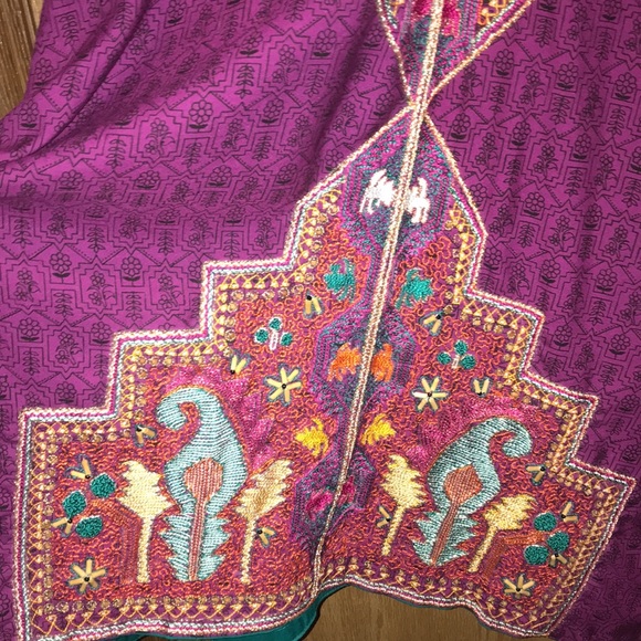 Benzer 36 Beaded Embroidered Kurta Vibrant - Picture 4 of 16